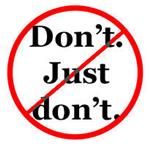 just dont 